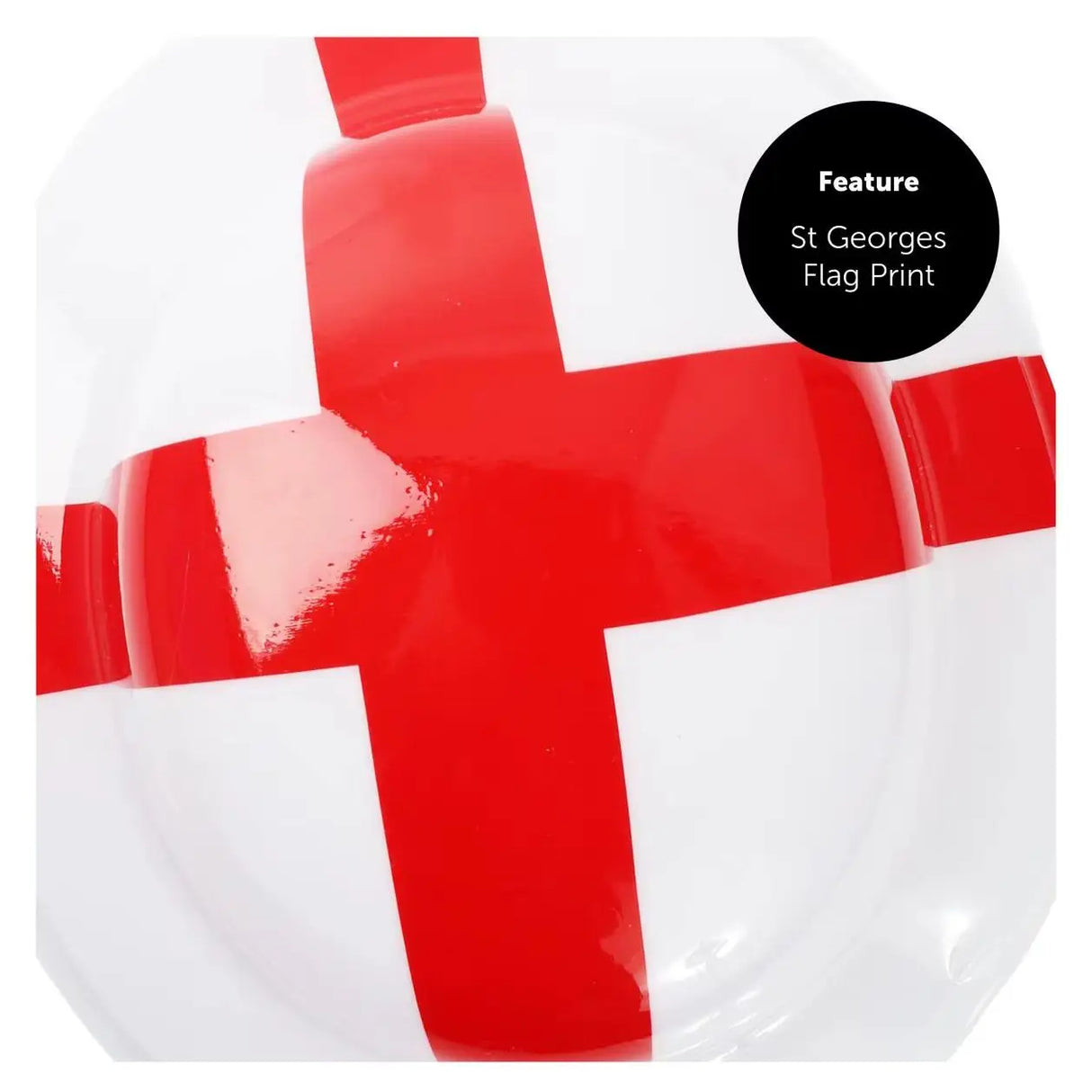 6 Pack England Bowler Hat - Fancy Dress Accessory Hat St Georges Day English Flag Sporting Events