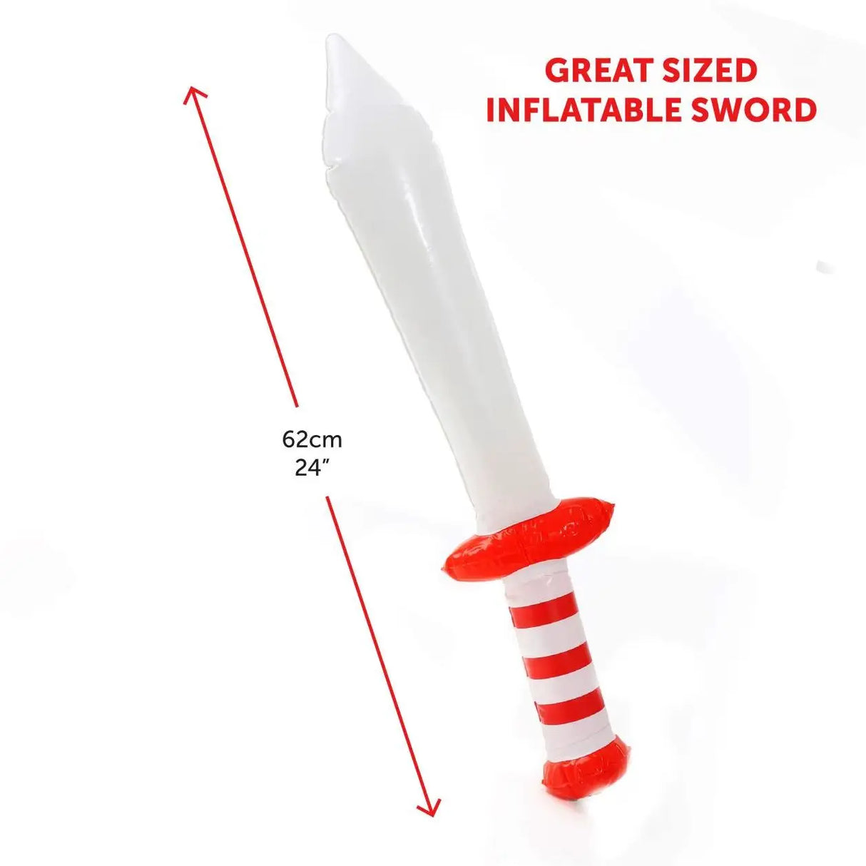 England Inflatable Sword & Shield Set – 24" Sword & 18"x13" Shield – Perfect for Sports Events & English Celebrations!