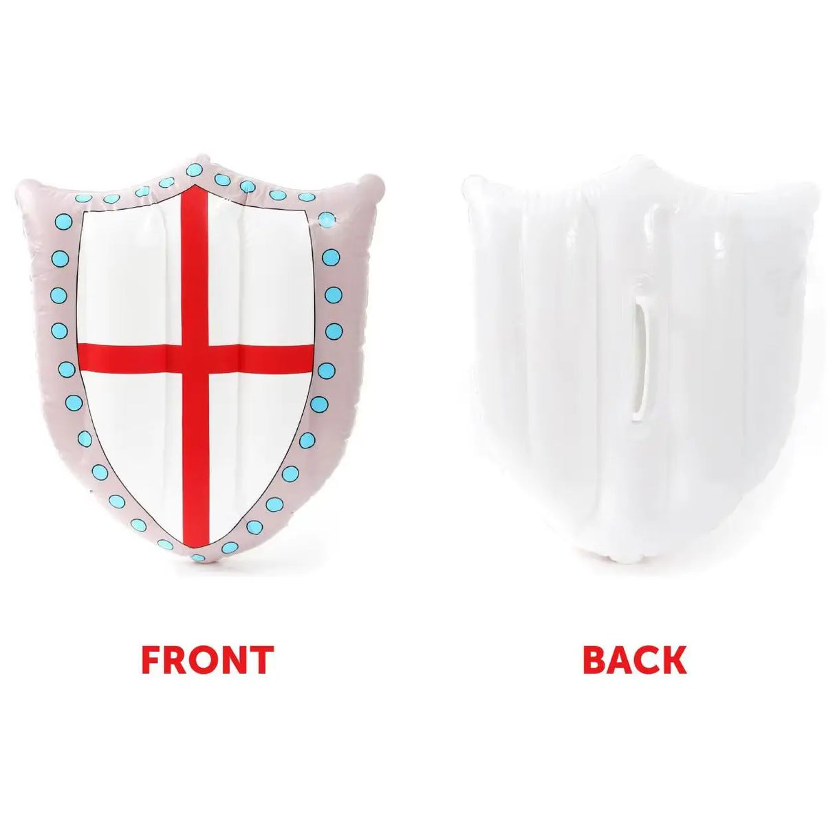 England Inflatable Sword & Shield Set – 24" Sword & 18"x13" Shield – Perfect for Sports Events & English Celebrations!