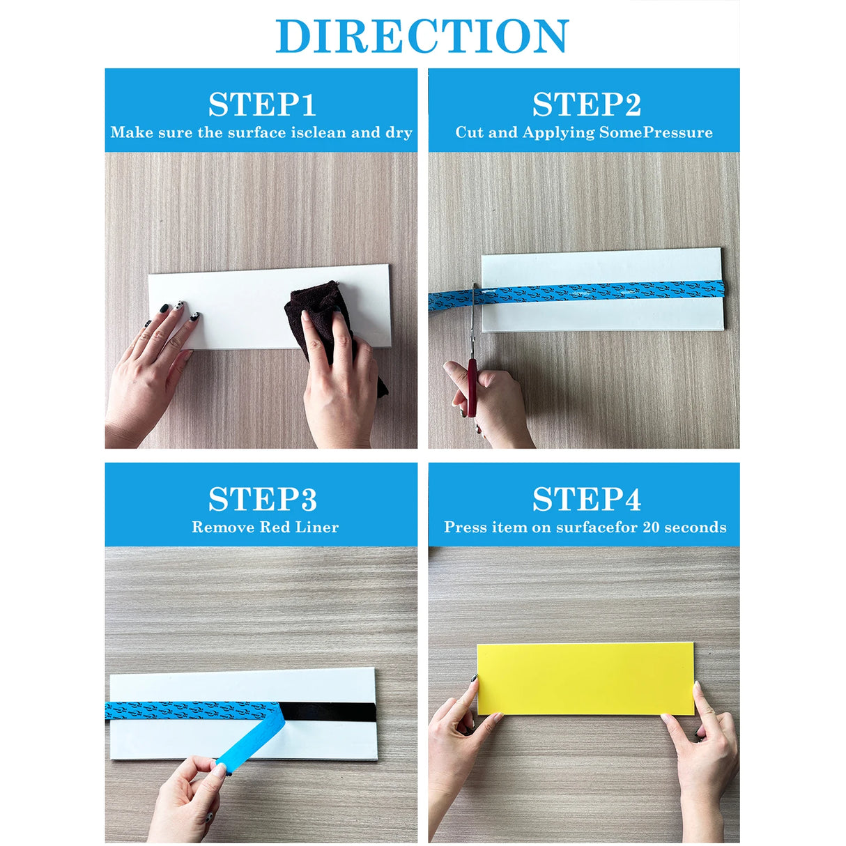 3M Strong Double Sided Tape Mounting Tape Heavy Duty Foam Tape for Home Decor Office Decor outdoor indoor Super Sticky Tape