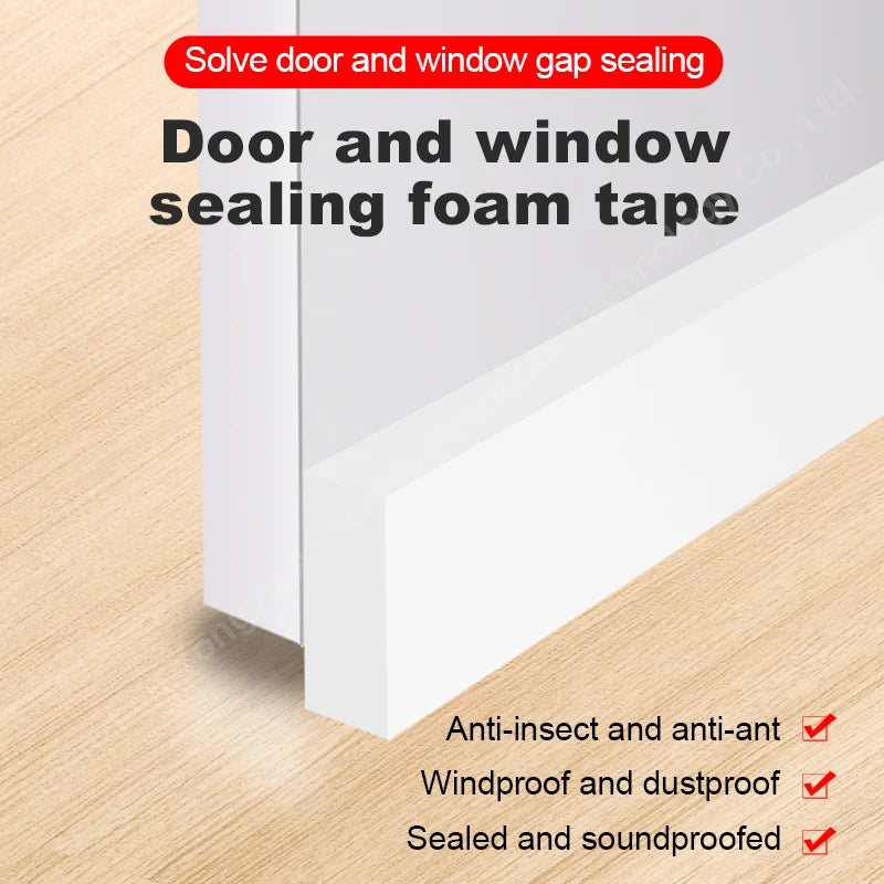 EVA single side foam sponge foam tape EVA tape Adhesive for Wall Tile Edges, Kitchen backsplash, Floor, Mirrior Frame Decor