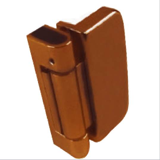 Evolution UPVC Door Flag Hinge - White, Polished Chrome, Polished Gold, Brown and Light Oak