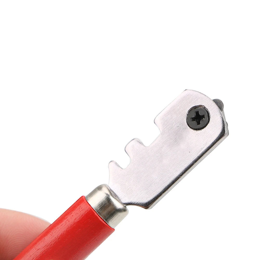 Professional Glass Tile Cutter Window Craft Wooden Handle 130mm For Hand Tool Diamond Tipped 1Pcs Portable Glass Cutter