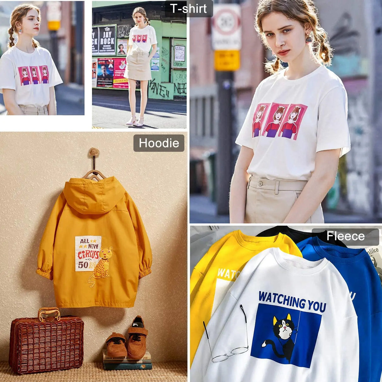 1 roll 12"x40"/30.5cmx20/100/150cm Matte Pu Heat Transfer Vinyl Decorative Films Pattern T-shirt Iron On HTV Printing HTV Vinyl