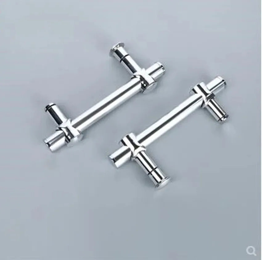 Bathroom glass door handle , Hole distance adjustable shower room handle, Shower door handle 145mm(A654)