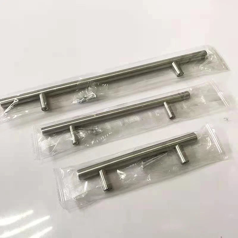 Stainless Steel Handles For Cabinets And Drawers Kitchen Handles Bathroom Cabinets handles Cabinet Metal Furniture Handles