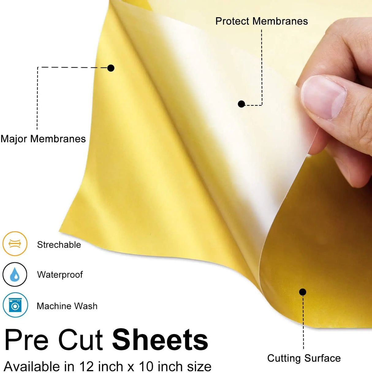 1 roll 12"x40"/30.5cmx20/100/150cm Matte Pu Heat Transfer Vinyl Decor UK