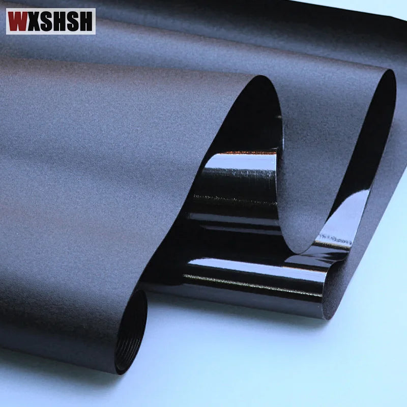 Non-transparent Anti-UV Static Cling Black Color Window Film Frosted Privacy No Glue DIY Decorative Film Raamfolie Drop-Shipping