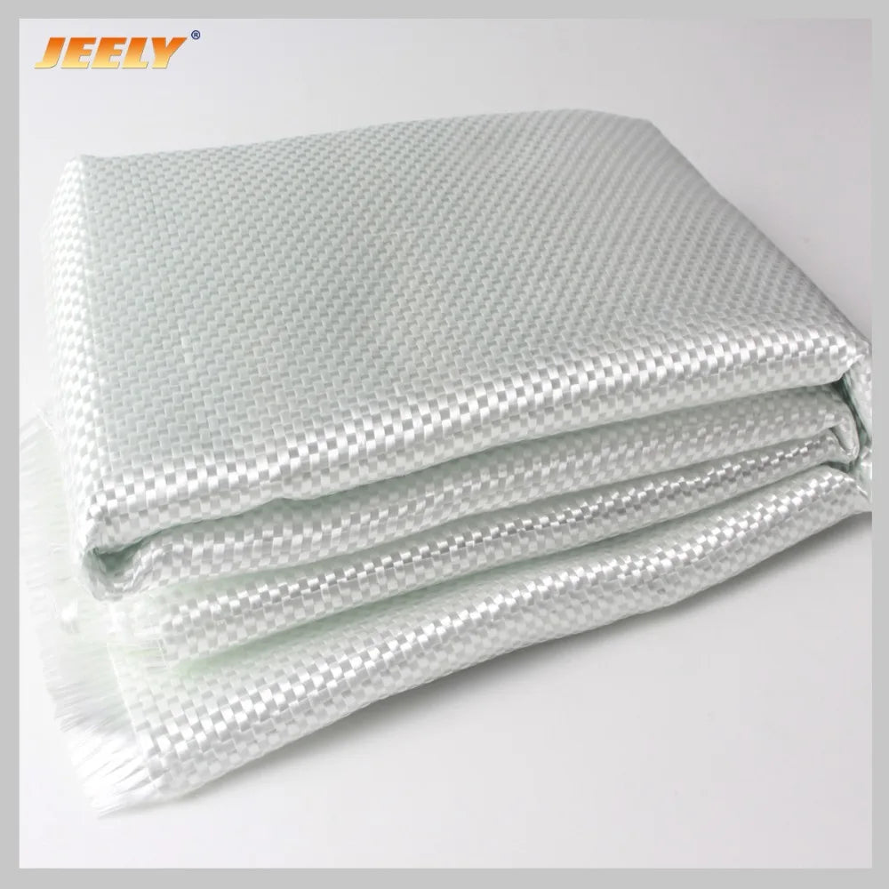 10m/Lot 50gsm to 200gsm Glass Fiber Tear Resistant Woven Fiberglass Fabric Cut-resistant Reinforce Cloth