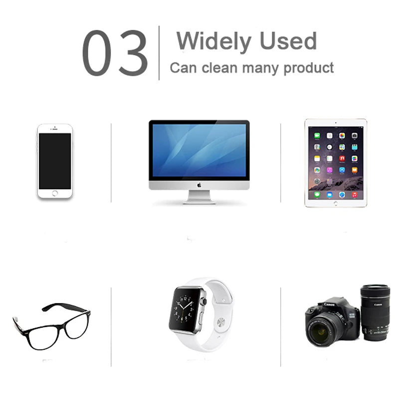 5 Pcs High Quality Microfiber Glasses Cleaning Cloth Chamois Glasses Cleaner For Lens Phone Screen Cleaning Wipes