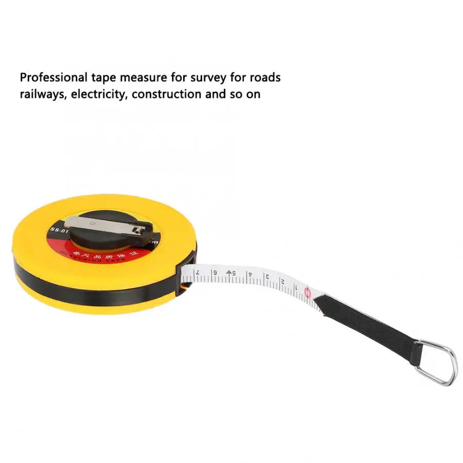 10m15m20m30m Measuring Tape Site Measurement Fiberglass Tape Measure Soft Ruler Building Surveying Measuring Tool Cinta Metrica