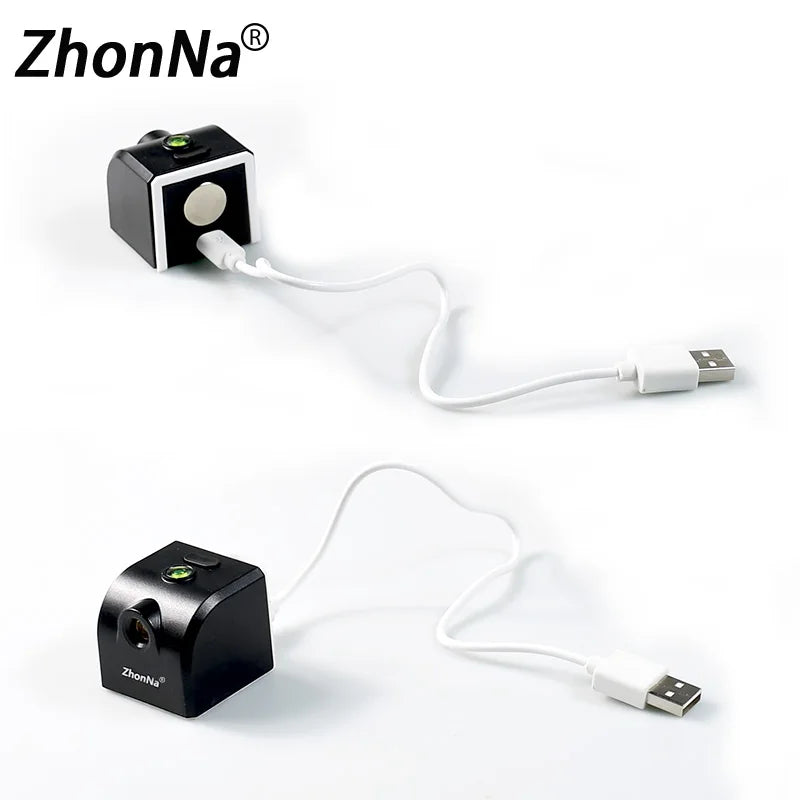 Portable Mini Laser Level Measuring Tools Red Light Beam Golf practice Positioning Sight With Magnetic Adsorption Function