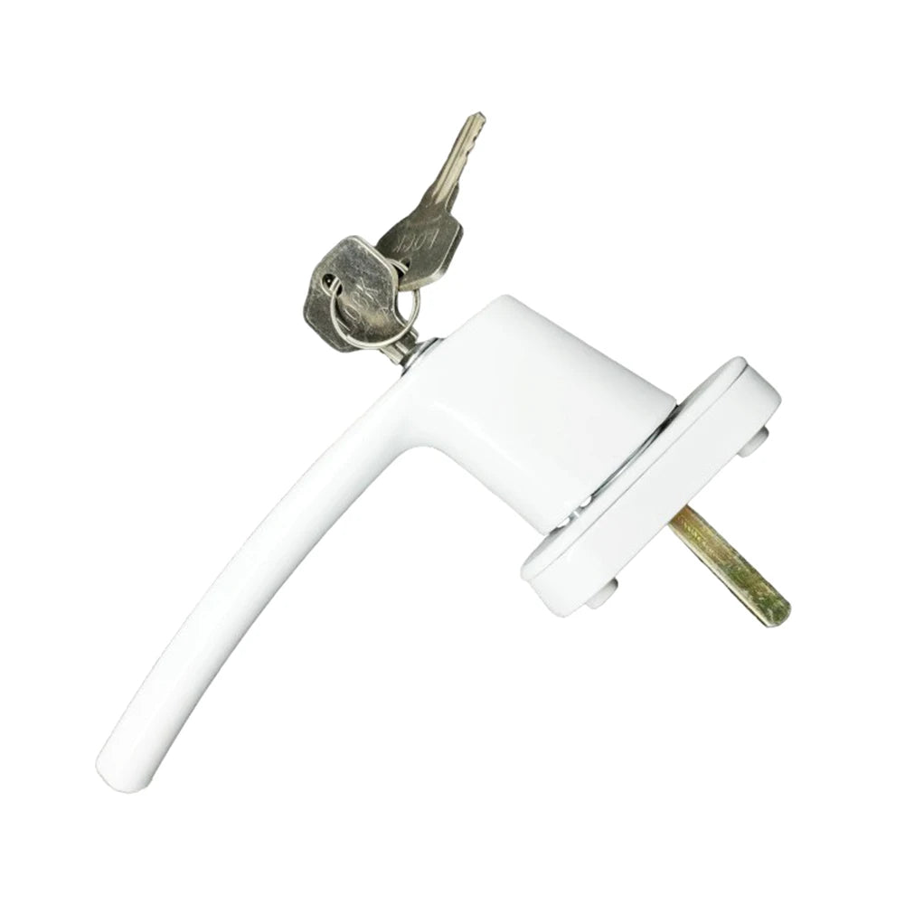 Universal Window Handle Key Locking with Locks Kids Security Door Handle for Double Glazing Windows Handle Door Turning Handle