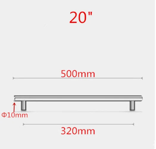 Stainless Steel Handles For Cabinets And Drawers Kitchen Handles Bathroom Cabinets handles Cabinet Metal Furniture Handles