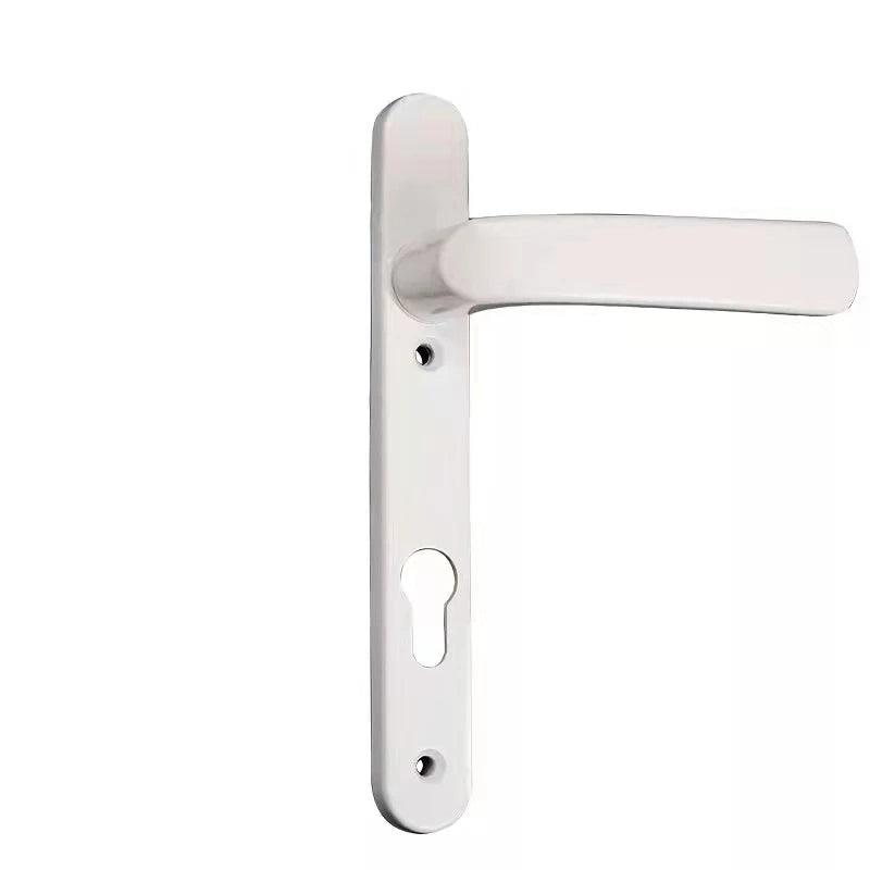 Narrow Universal Security Sliding Door Handle Size 85mm 92mm Aluminium Alloy Door Handle Panel Room Door Panel Security Locks