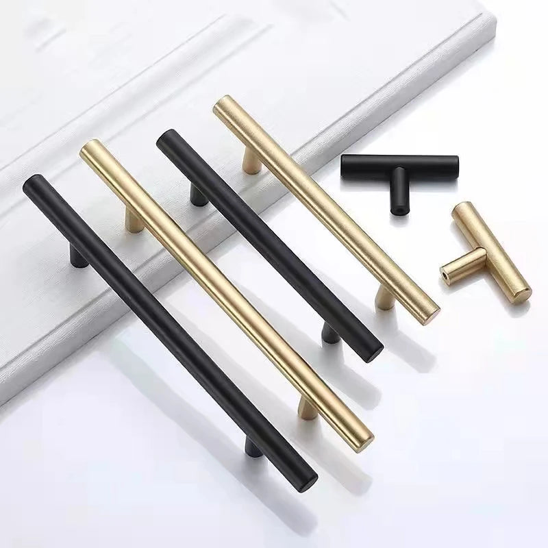 Stainless Steel Handles For Cabinets And Drawers Kitchen Handles Bathroom Cabinets handles Cabinet Metal Furniture Handles