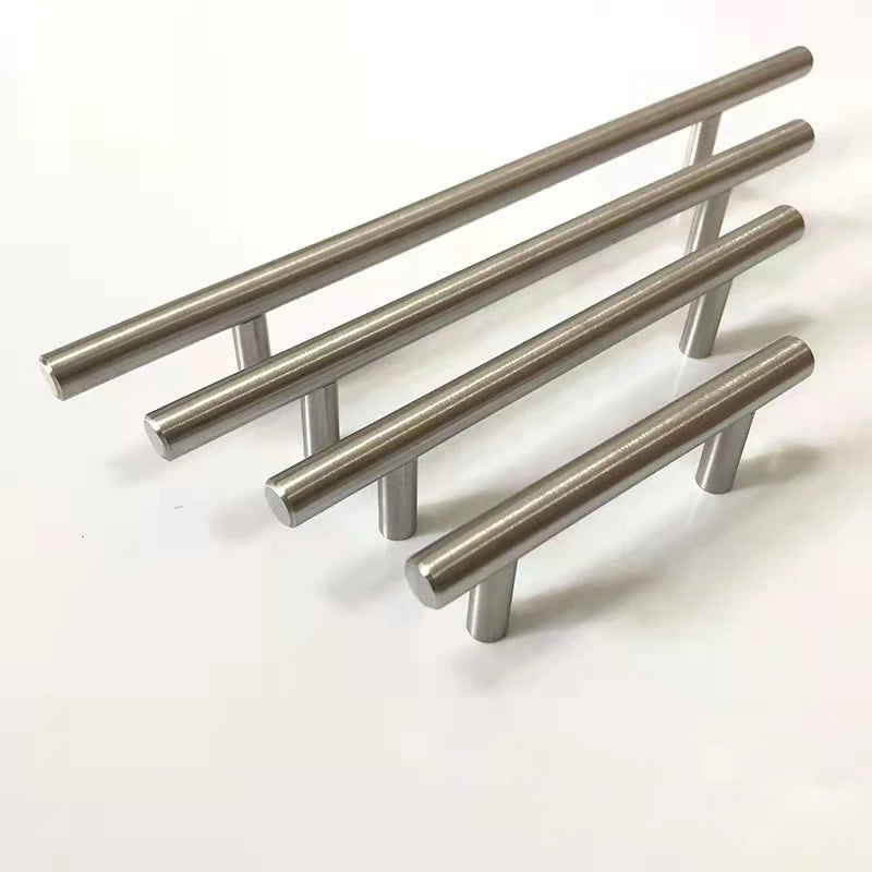 Stainless Steel Handles For Cabinets And Drawers Kitchen Handles Bathroom Cabinets handles Cabinet Metal Furniture Handles