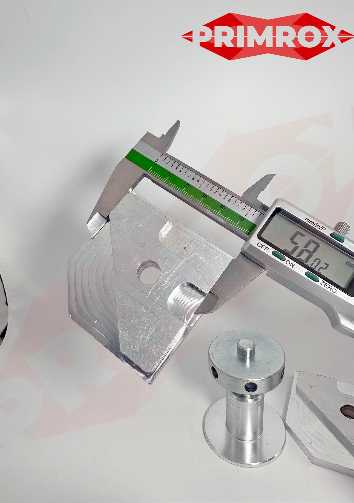 Adjustable load-bearing structural support bay pole jack for UPVC/aluminium/timber windows, doors and construction - Square Bay Jack, REHAU 206970