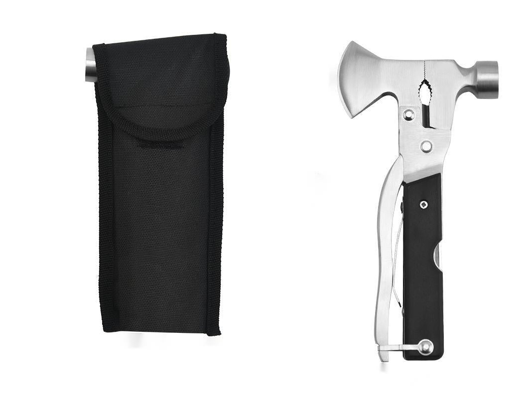 Factory direct supply multi-function axe hammer portable outdoor tool car life-saving hammer broken window hammer multi-function hammer