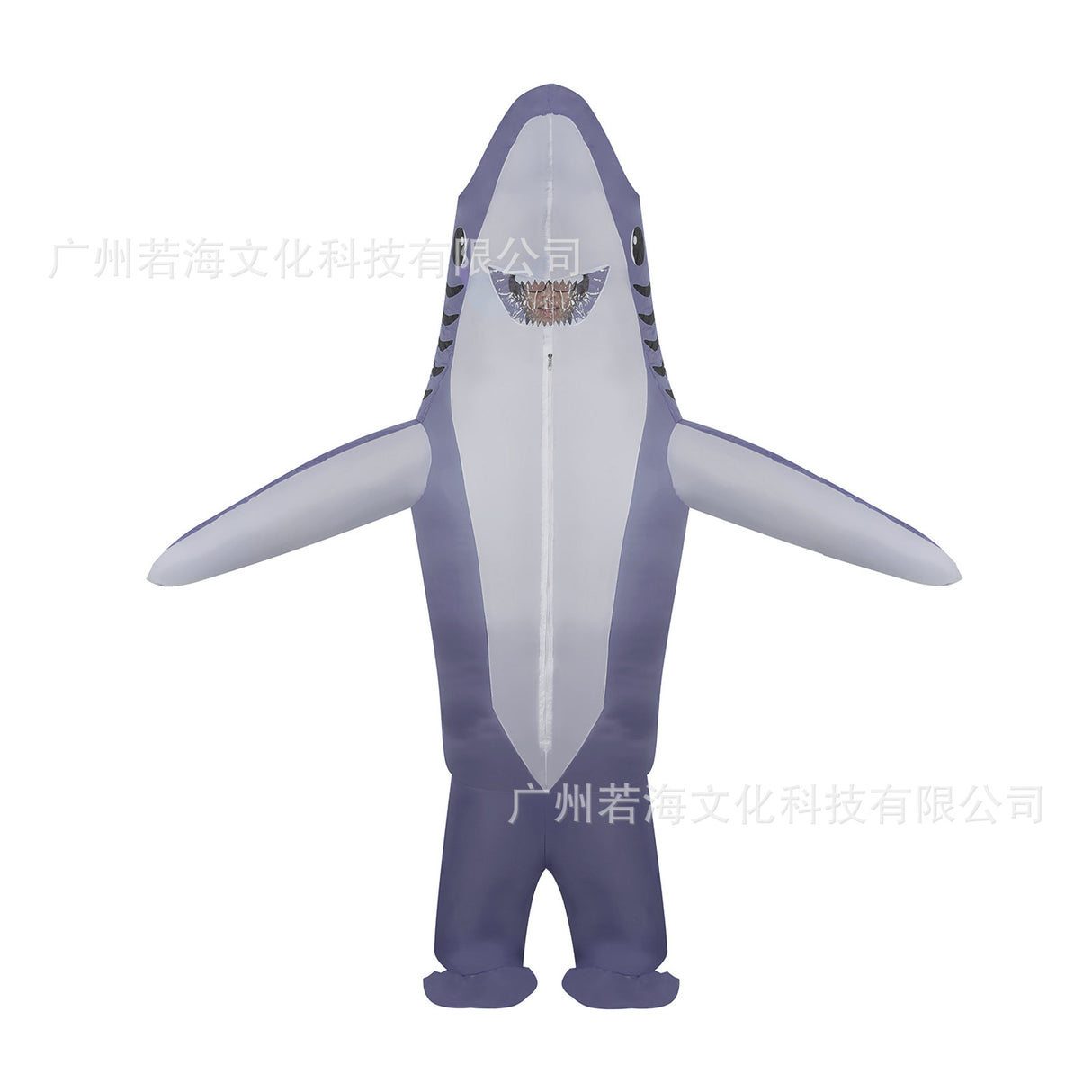 Cross-Border Halloween Inflatable Shark Costume Funny Cartoon Performance Outfit Festival Atmosphere Puppet Dance Costume