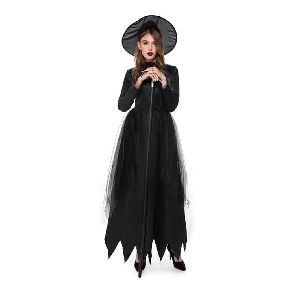 19358 # Halloween Dark Witch Costume Nightclub Ds Vampire Witch Costume Uniform