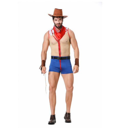 Men's Special Intimates Sexy Suit Role-Playing Uniform Cos Funny Show Sexy Clown Play Costume