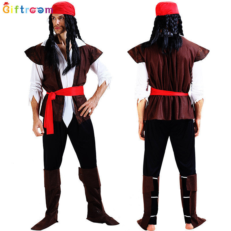 Pirate Costumes New Halloween Cosplay Costume Pirate Costume Pirates of the Caribbean Costume