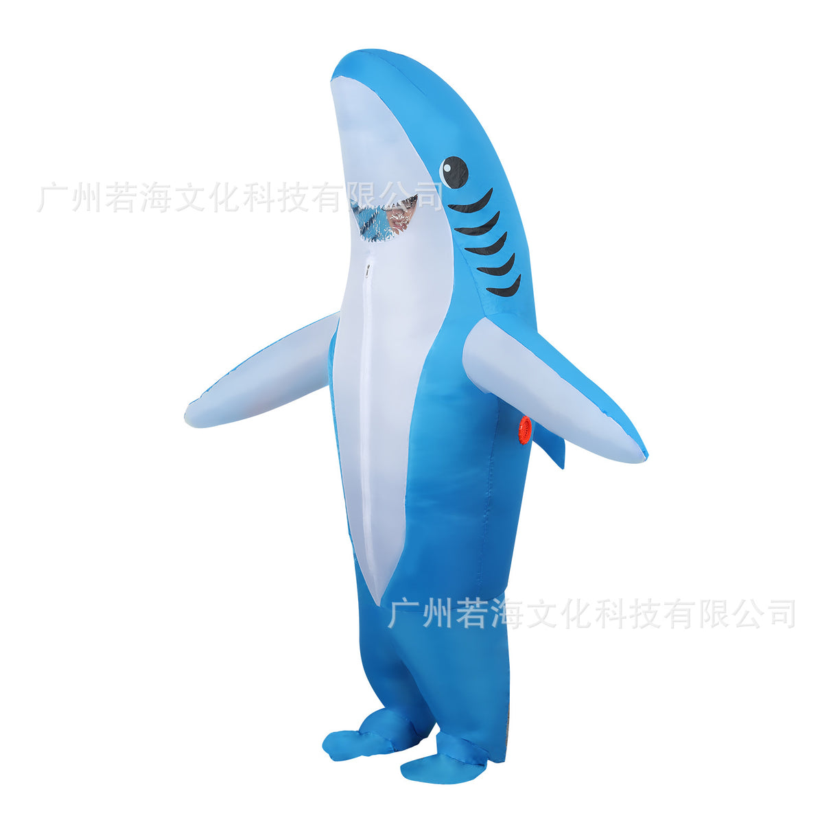 Cross-Border Halloween Inflatable Shark Costume Funny Cartoon Performance Outfit Festival Atmosphere Puppet Dance Costume