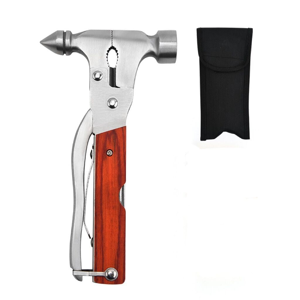 Factory direct supply multi-function axe hammer portable outdoor tool car life-saving hammer broken window hammer multi-function hammer