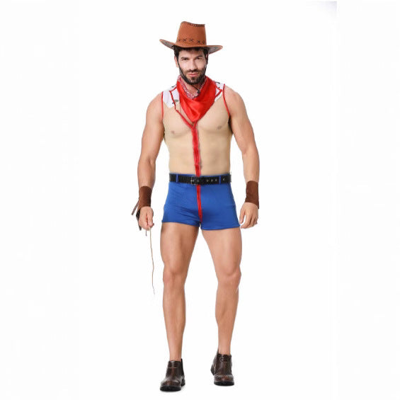 Men's Special Intimates Sexy Suit Role-Playing Uniform Cos Funny Show Sexy Clown Play Costume