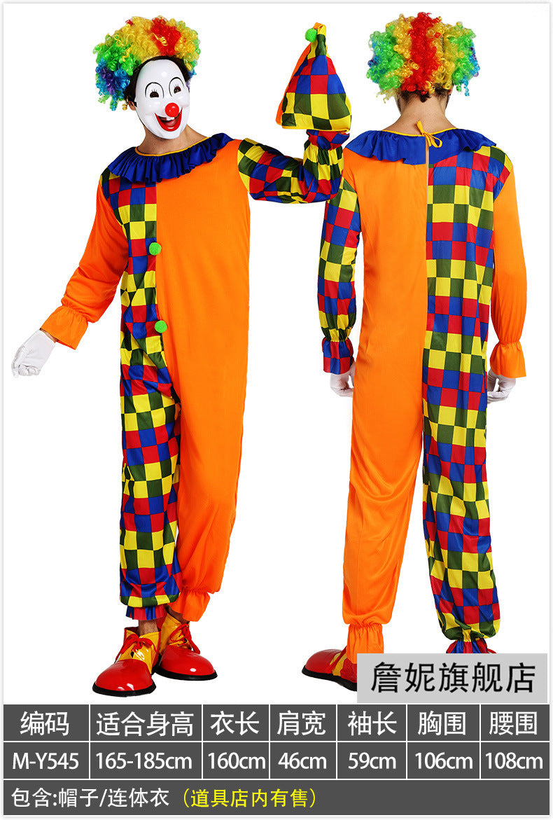 Adult Clown Performance Costume Birthday Party Magic Performance Masquerade Sexy Dress Female Clown Costume