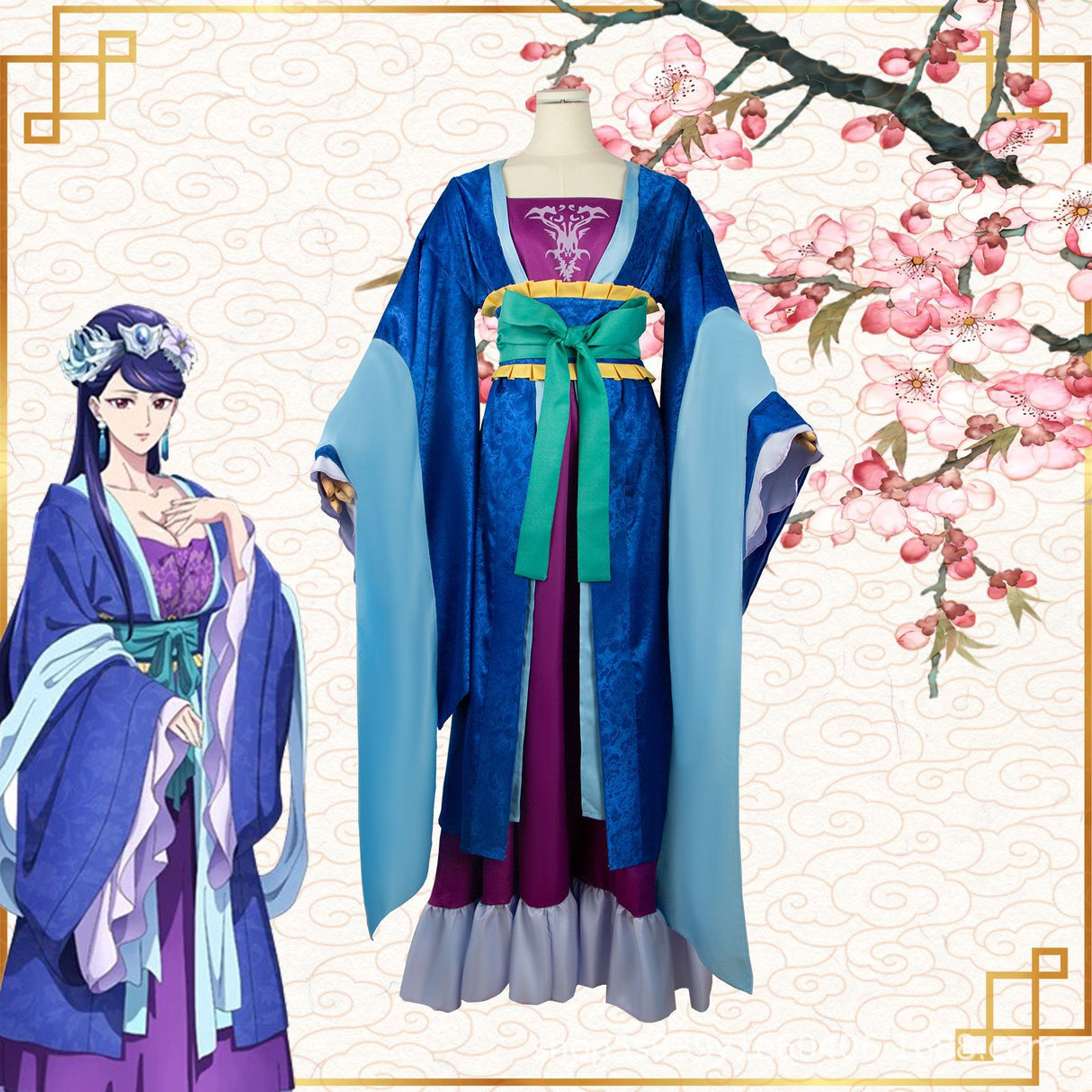 In-Stock Costume: Pear Princess Cat Cosplay Outfit, Mature Female Court Attire for Role-Playing