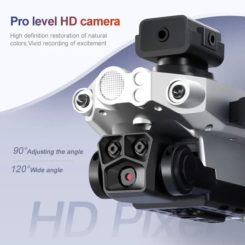 LU200 Drone 8K Professionale Dual-Camera HD WIFI GPS Optical Localization Four-way Obstacle 10000M Remote Control Drone