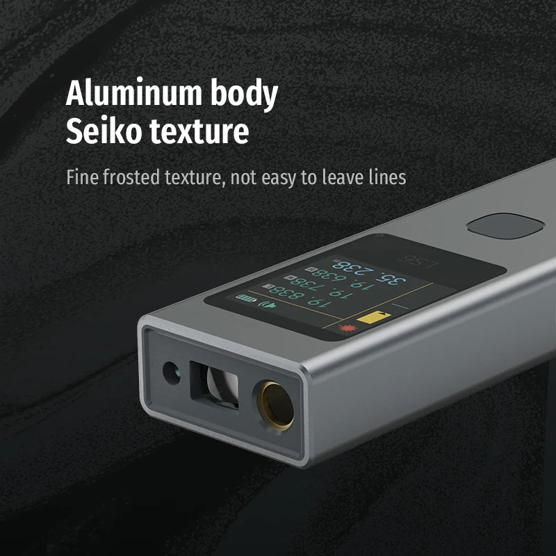 DUKA ATuMan Mini Laser Rangefinder LS6 40m Distance Angle Meter Measuring Tools Portable Rechargeable with Laser Line Marker