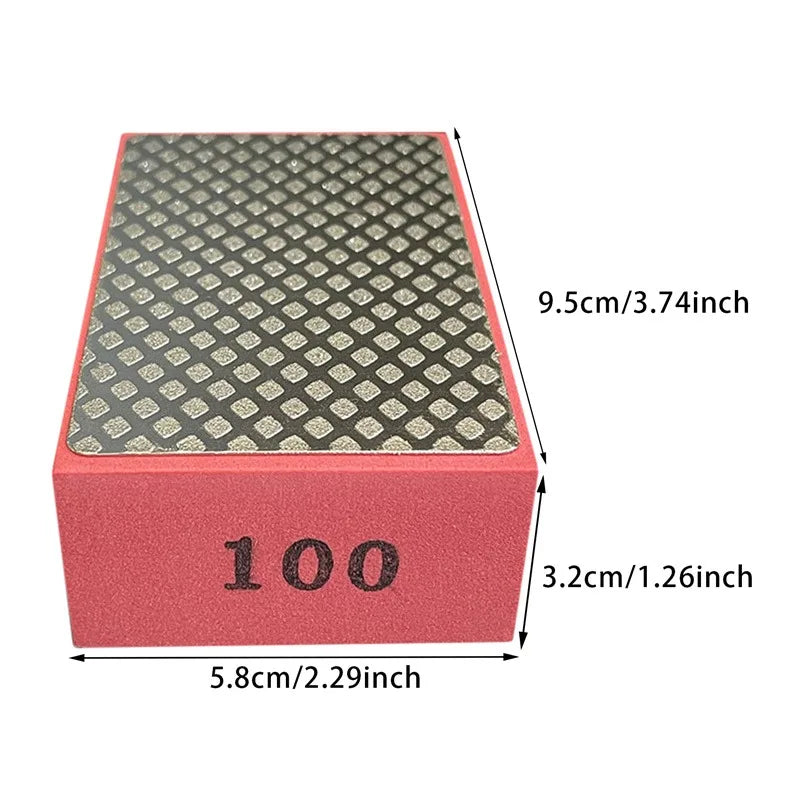 Diamond Hand Polishing Pads Tile Glass Abrasive Grinding Block Pad Stone Marble Ceramic Abrasive Sanding Disc Polisher Tools
