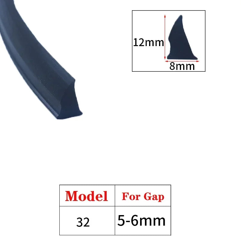 1/3/5M Door And Window Sealing Strip Aluminum Windproof Alloy Fixed Glass Gap Three T Type Fill The Card Slot Rubber Strips