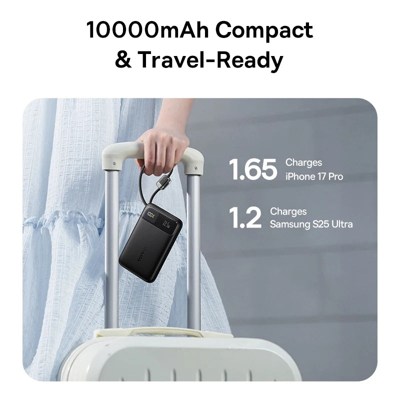 Baseus 10000mAh portable power bank 5W fast charging
