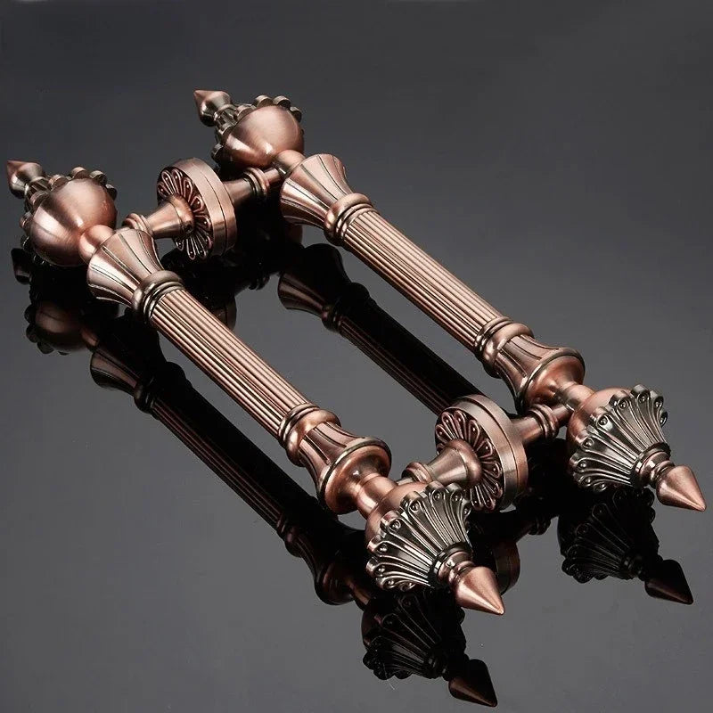 1PCS Open Door Handle Door Handle Open Child and Mother Door KTV European Wooden Handle