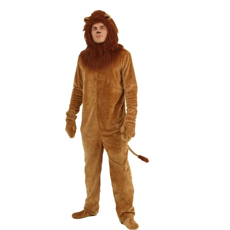 2025 New Cartoon Cute Lion Wizard of Oz Costume Animal Party Halloween Performance Costume cosplay costumes