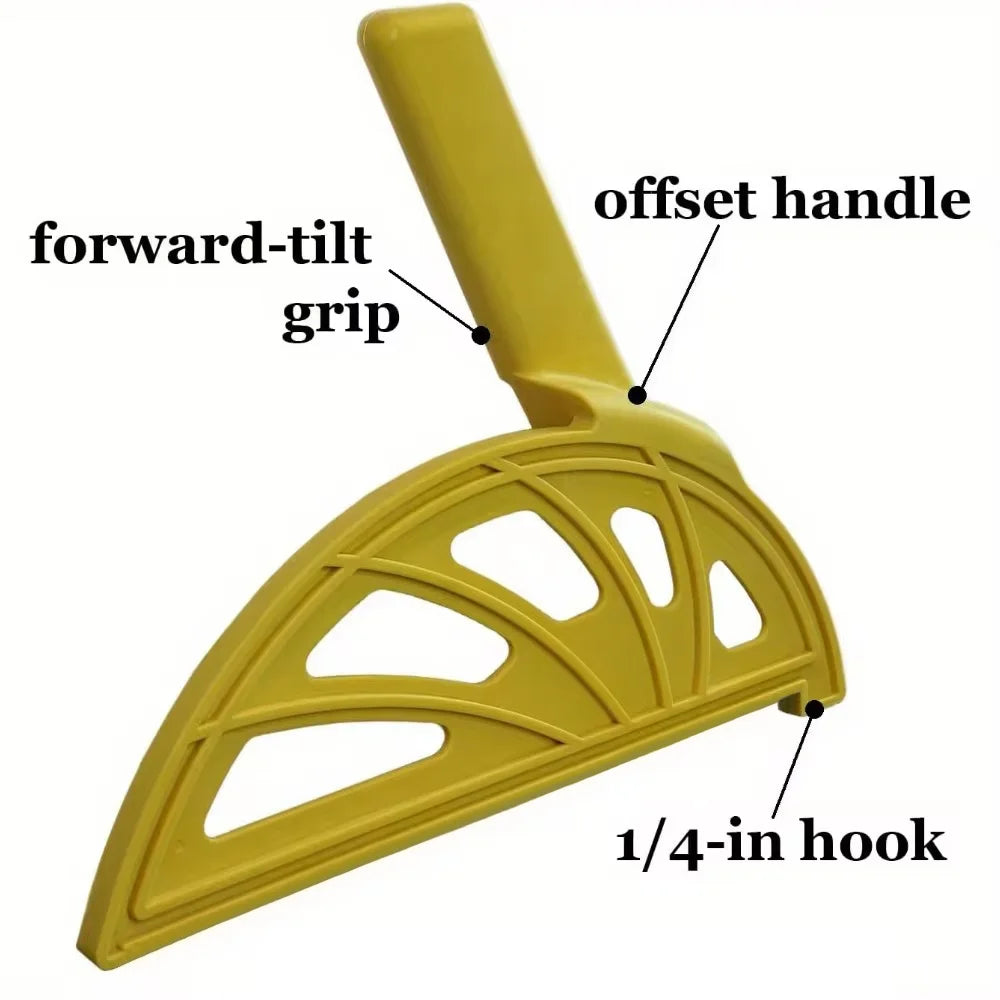 1pc Push Block For Table Saws, Router Tables, And Jointers, Offset Handle Push Stick