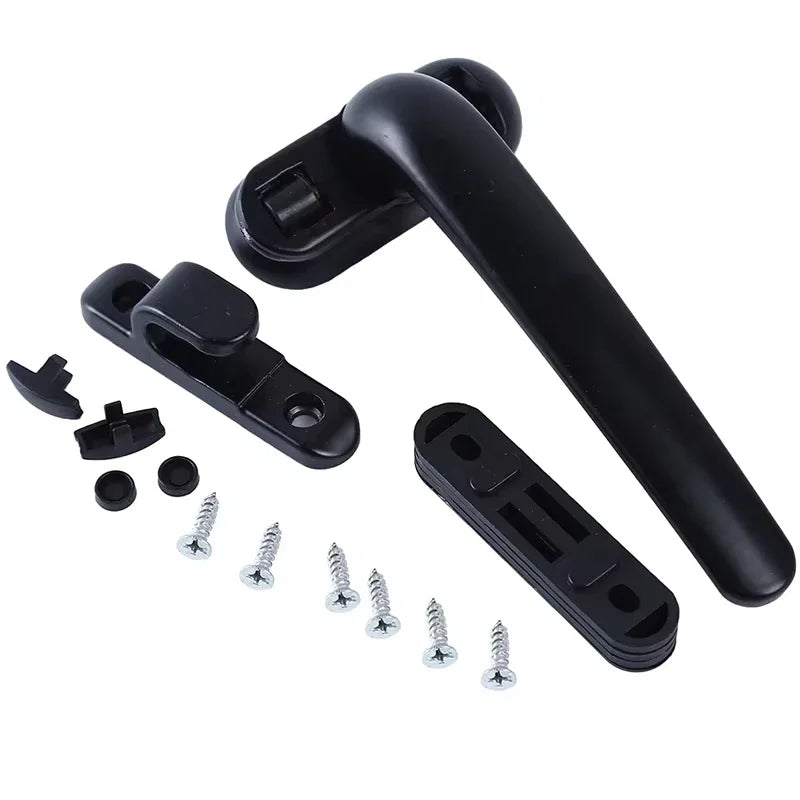 Universal Window Handle Hand Locking With Locks Kids Security Door Handle For Double Glazing Windows Handle Door Turning Handles
