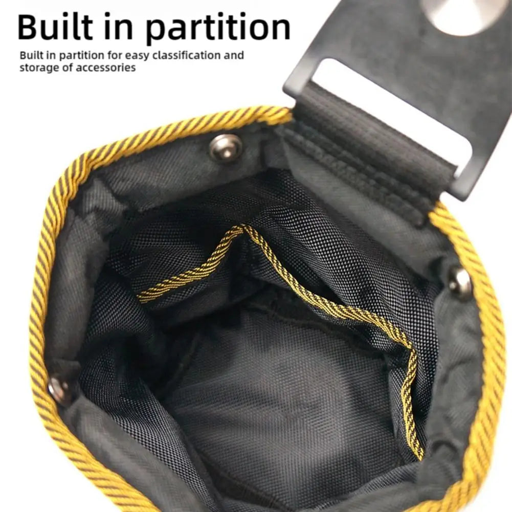 Oxford Cloth Tool Storage Bag With Buckle Rotatable Quick-hanging Waist Tool Bag For Nail Screw Electrician Woodworking Organize