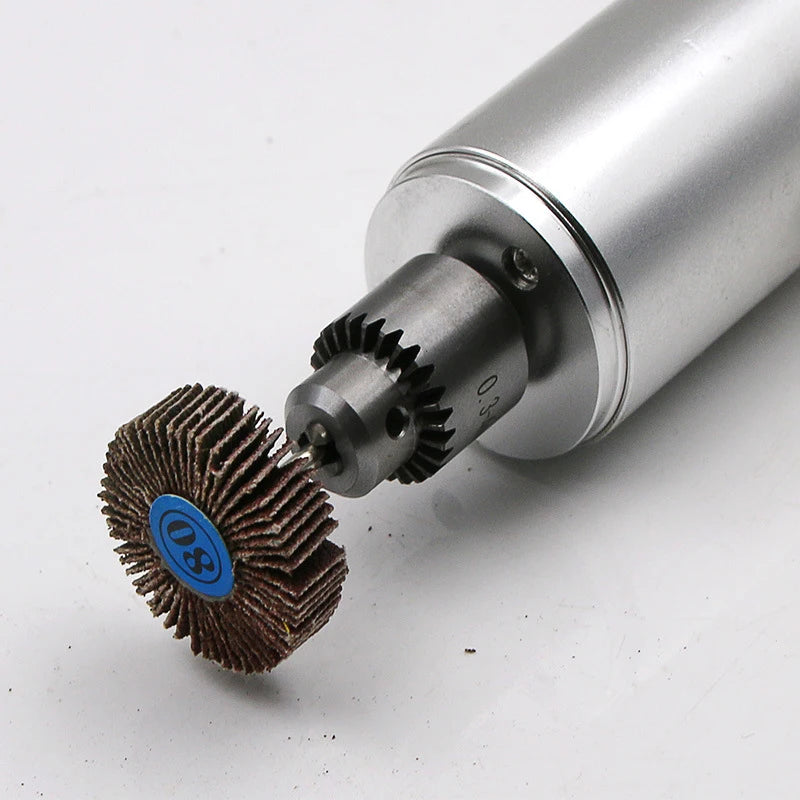 5/10pcs Louver 80 Grit Grinding Sanding Sandpaper Flap Wheel Discs 3.0mm Shank Shutter Polishing Wheel For Dremel Rotary Tools