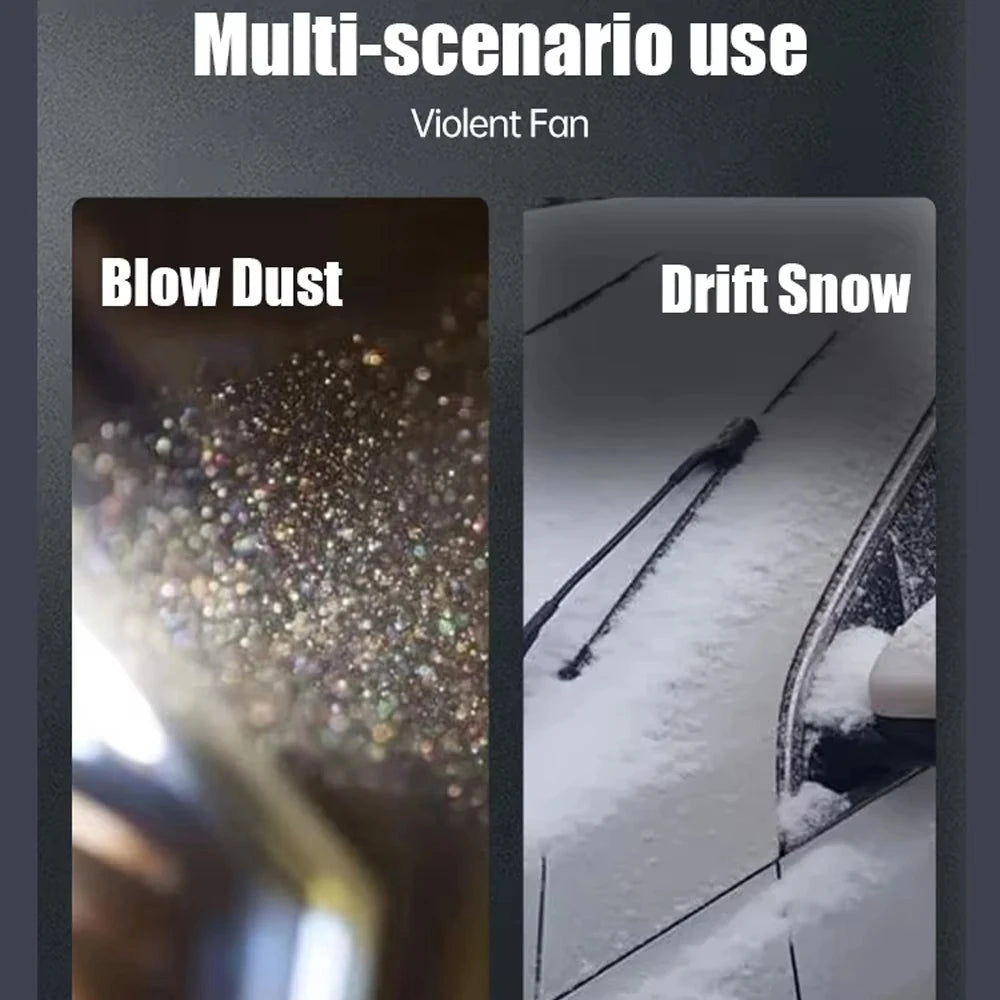 X6 Powerful Air Blower 200000RPM Brushless Violent Fan Vacuum Dust Cleaner Strong Winds 53m/s Turbo Jet Blower Type-C Recharging