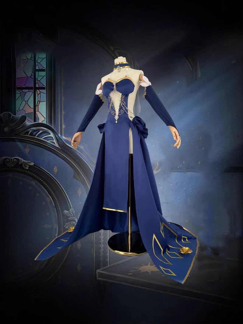 Anime Role Play Cosplay Costume C.C. Dress Halloween Carnival Party Fancy Outfit Chessboard Dinner Party Gown