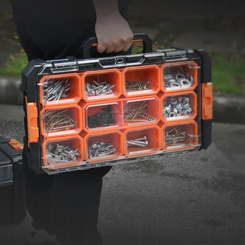 Profesional Organizer Tool Boxes Storage Tool Boxes on Wheels for Mechanic Hard Carry Case Automotive Mechanical Workshop Tools