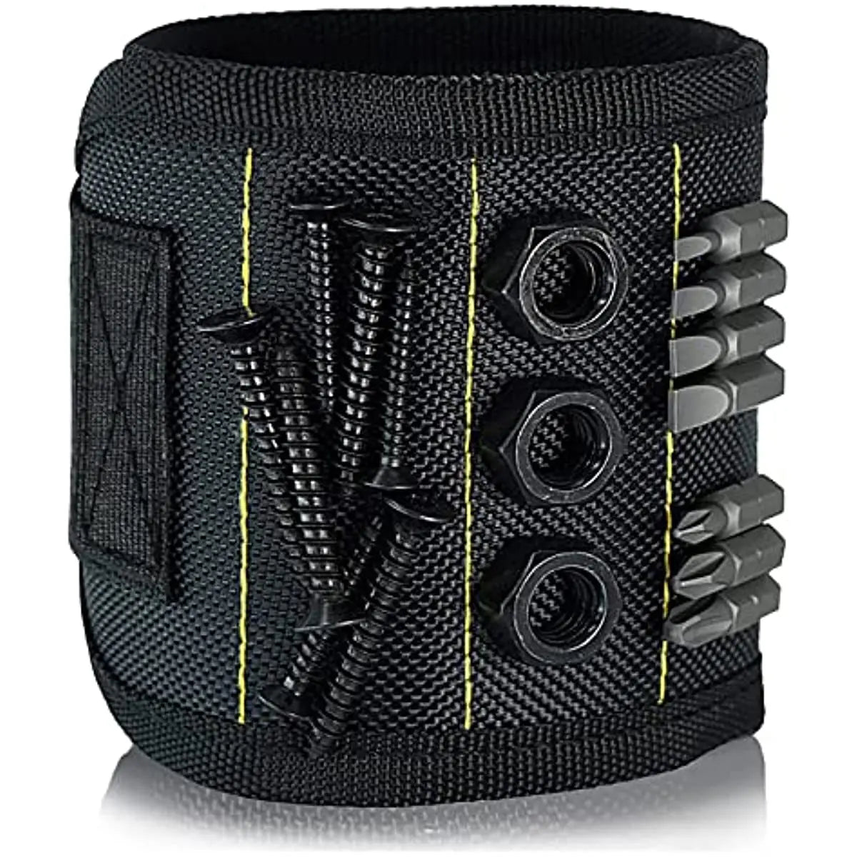 Magnetic Wristband for Holding Screws,Nails,Drilling Bits,Wrist Tool Holder Belts with Strong Magnets,Cool Gadgets for Men, wome