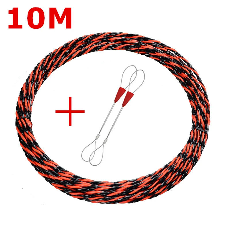 Electrician Threading Device 5/10/15/20/25/30/50M Cable Wire Threader Puller Lead Device Construction Electrician Hand Tools