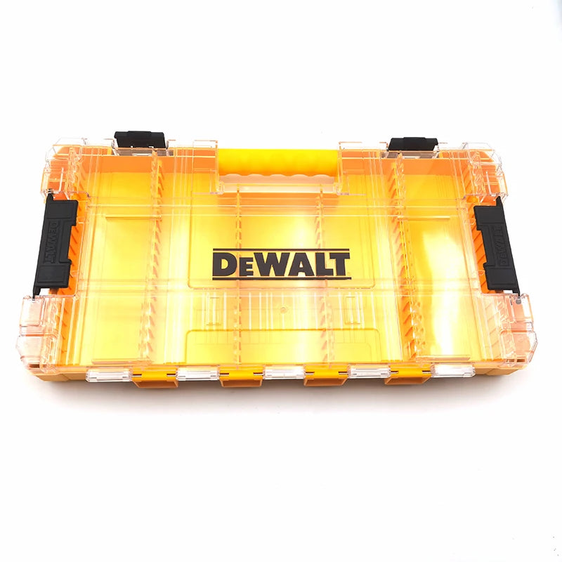 DEWALT Original TSTAK Yellow Tool Accessories Storage Box Drill Bit Support Containment Mini Tough Case
