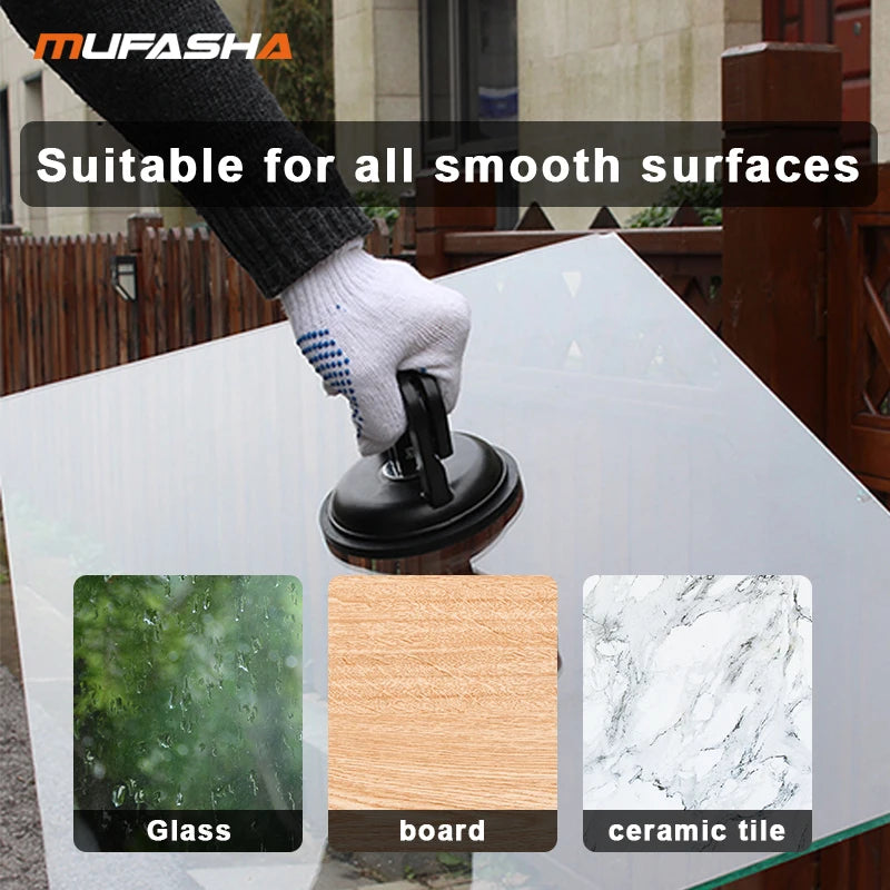 Aluminium Alloy Suction Cup Single/Double/Triple Claws Vacuum Lifter for Glass Lifting